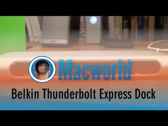 'Video thumbnail for Hands On With The Belkin Thunderbolt Express Dock At Macworld'