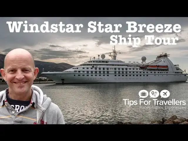 'Video thumbnail for Windstar Cruises Star Breeze Ship Tour and review. Is this ship right for your cruise vacation??'