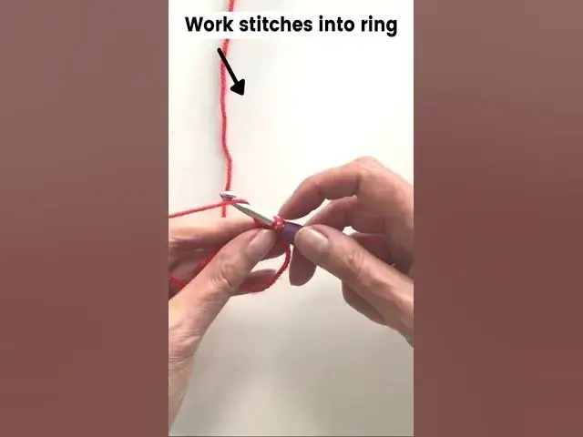 'Video thumbnail for Super easy magic ring to crochet. Fabulous for any round projects! #crochettutorial'