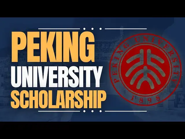 'Video thumbnail for University Scholarship at Peking University | Study in China'