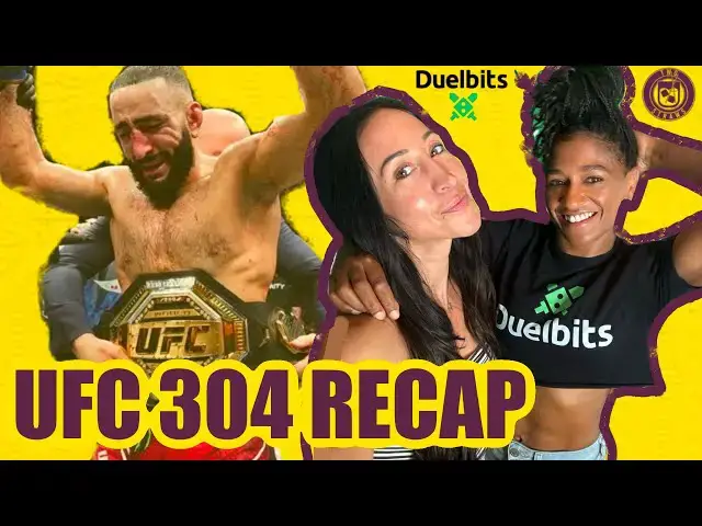 'Video thumbnail for UFC 304 Recap with UFC Strawweights Angela Hill and Jessica Penne'
