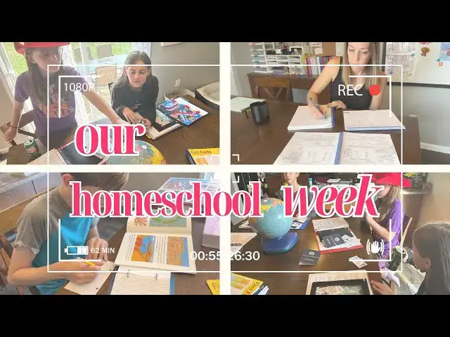 'Video thumbnail for Homeschool WEEK in the Life || What We Actually Do || My Father's World Unit'