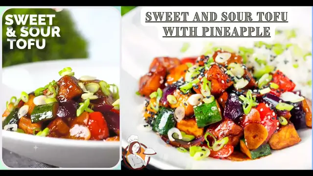 'Video thumbnail for Sweet and Sour Tofu with Pineapple'