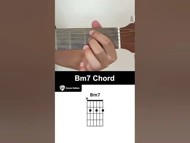 'Video thumbnail for How To Play The Bm7 Chord On Guitar - Guvna Guitars'