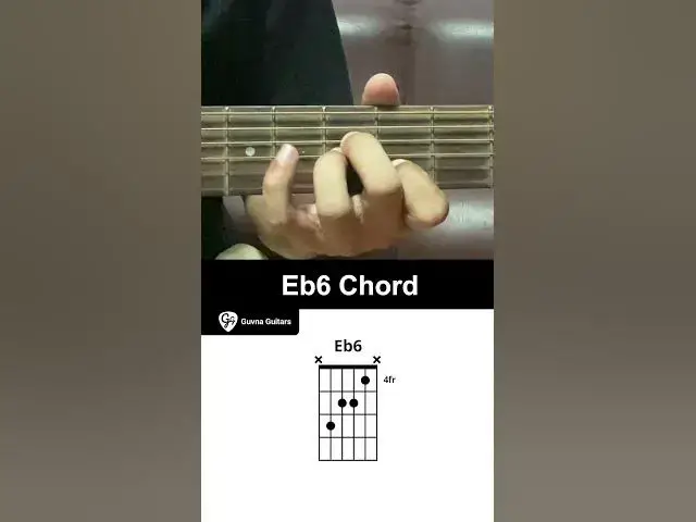 'Video thumbnail for How To Play The Eb6 Chord On Guitar - Guvna Guitars'