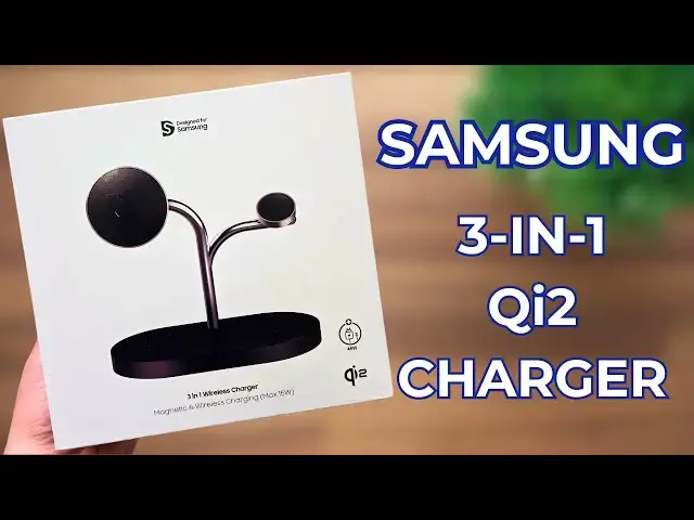 'Video thumbnail for Samsung Official 3-in-1 Qi2 Wireless Charger - Unboxing and Impressions'