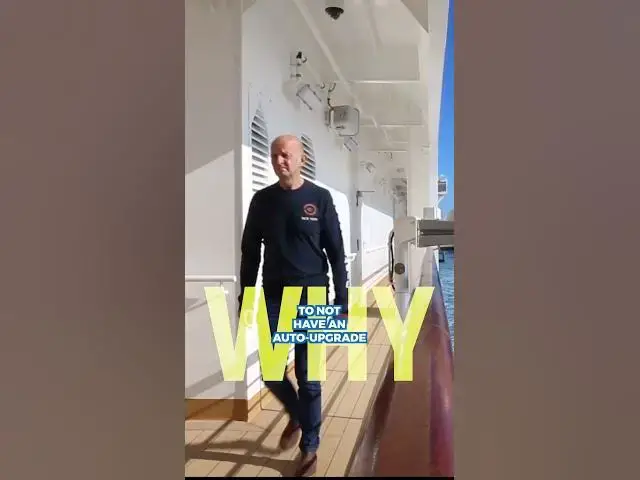 'Video thumbnail for Cruise cabin upgrades aren’t all they seem! #shorts'