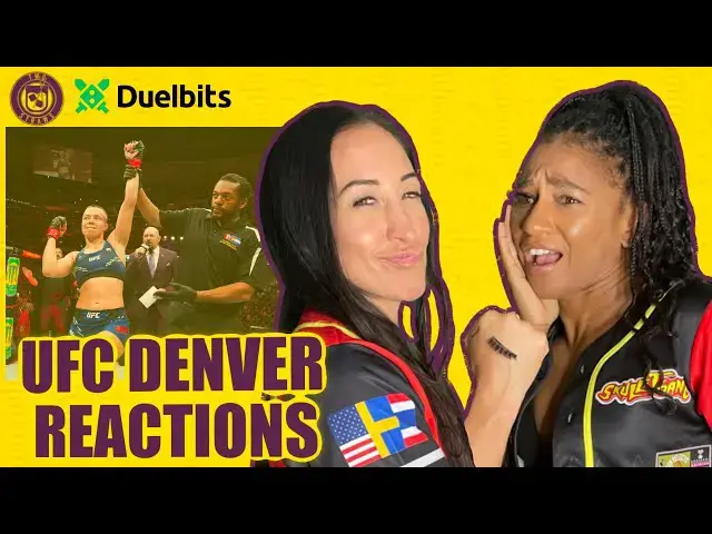 'Video thumbnail for UFC Denver recap and reactions with UFC Strawweights Angela Hill and Jessica Penne'