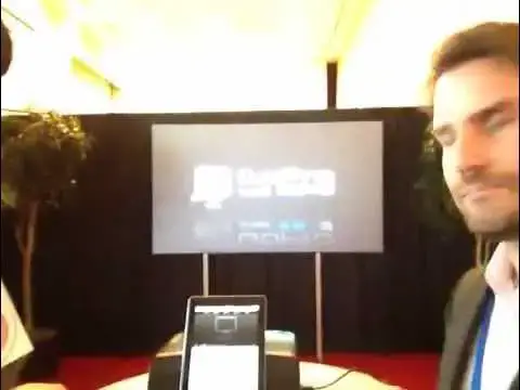 'Video thumbnail for Hands on with Epson HD iPad projector'