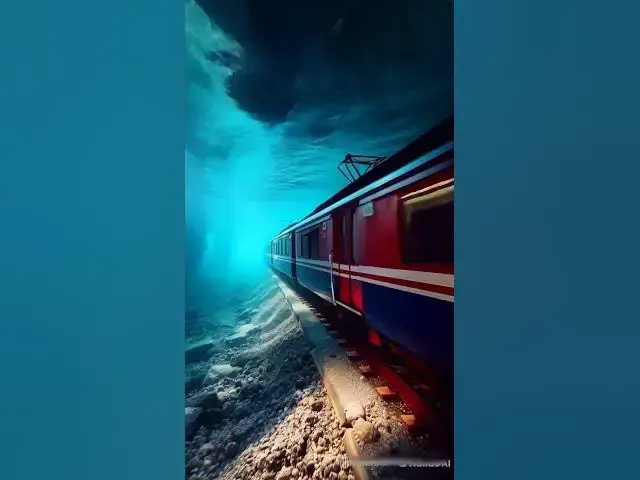 'Video thumbnail for Underwater Train #train #trainjourney #trainvideo'