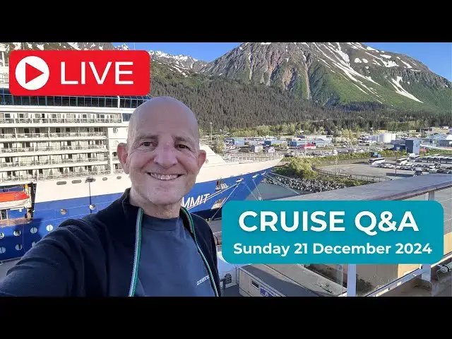 'Video thumbnail for Live Cruise Q&A: Sunday 1 December 2024 (5pm UK/ Noon ET/ 9am PT)'