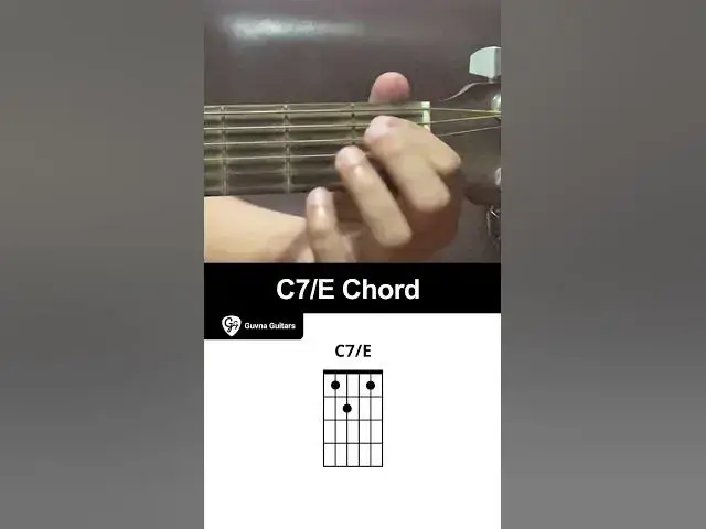 'Video thumbnail for How To Play The C7/E Chord On Guitar - Guvna Guitars'