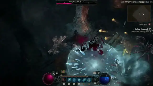 'Video thumbnail for Diablo 4 Broodguard Spider Boss Fight - Easy Cold Sorcerer Build'