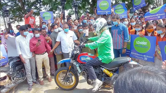 'Video thumbnail for Sadhguru #SaveSoil Sendoff from Coimbatore for London | Ride starts 21st March 🙏🏼'