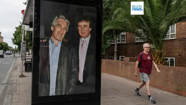 'Video thumbnail for Trump orders release of Epstein files as 2003 sexually suggestive letter emerges'