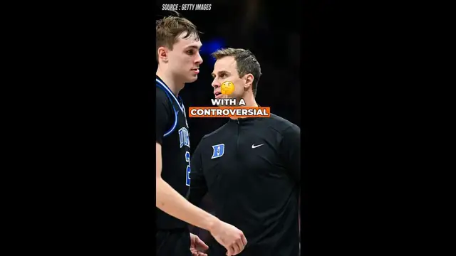 'Video thumbnail for Here's How The Controversial Cooper Flagg Foul In Final Four Against Houston Resulted In Collapse'