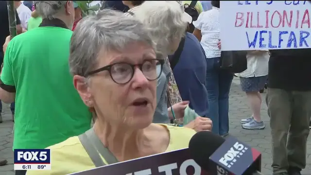 'Video thumbnail for Nationwide protests erupt over Trump’s immigration crackdown, policies: “Good Trouble Lives On”'