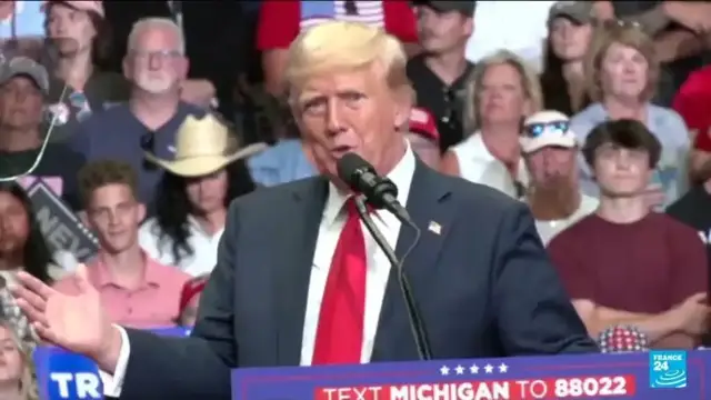 'Video thumbnail for Trump reflects on assassination attempt one year later'