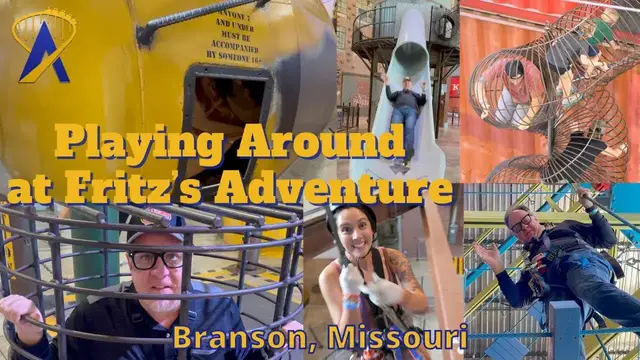 'Video thumbnail for Fritz's Adventure Park - Zipline, Slides, Ropes, Climbing, and More'