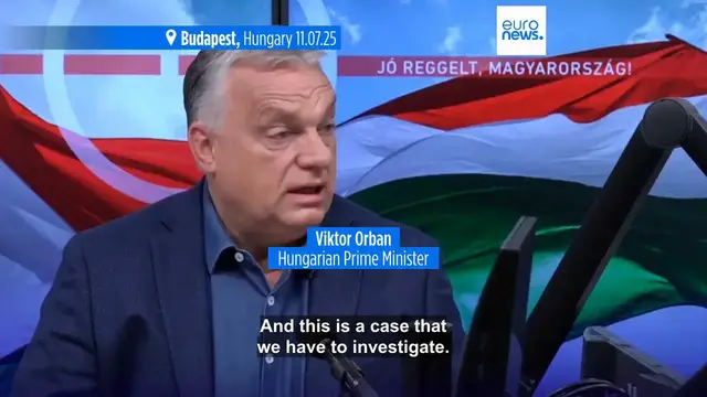 'Video thumbnail for Orbán demands EU sanction Ukraine over death of Hungarian conscript'