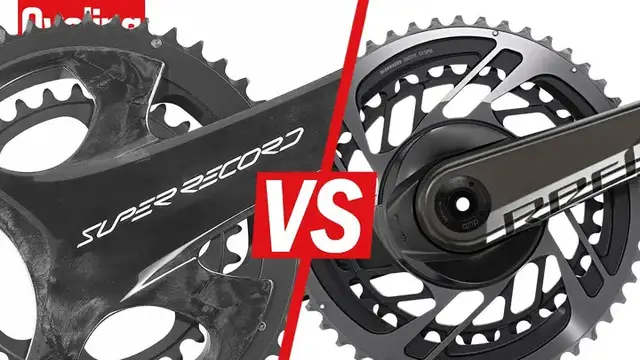 'Video thumbnail for Sram Red vs Campagnolo Super Record Wireless Groupset'