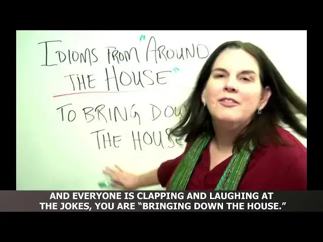 'Video thumbnail for Learn English Fast - Learn English Idioms From Around The House ✔'
