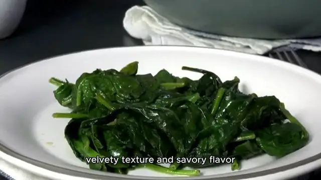 'Video thumbnail for Creamed Spinach'