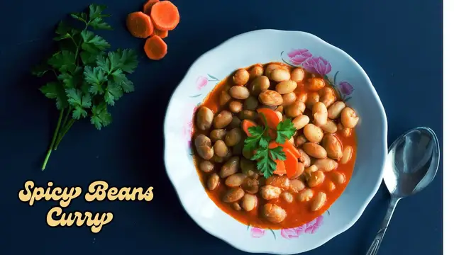 'Video thumbnail for Lobya Gravy  or Spicy Beans Curry'