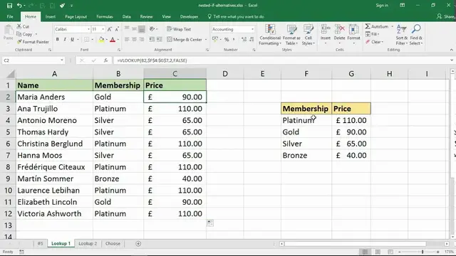 'Video thumbnail for 4 Fantastic Alternatives to Nested IF Formulas'