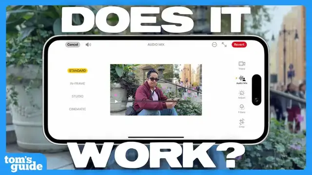 'Video thumbnail for iPhone 16 Pro And Pro Max Audio Mix Feature | Review'