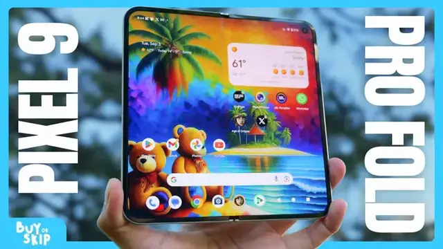 'Video thumbnail for Google Pixel 9 Pro Fold | Review'