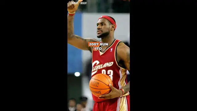 'Video thumbnail for Watch LeBron James Throw Shade at His 2007 Cavs Teammates on His Podcast!'