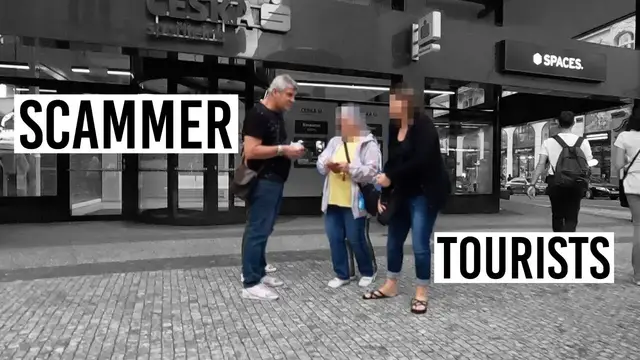'Video thumbnail for Two American Tourists Saved From A Scammer'
