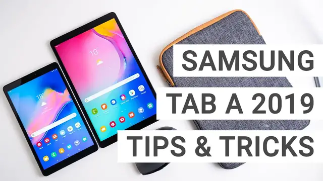 'Video thumbnail for Samsung Galaxy Tab A 2019 Tips & Tricks (10 & 8 Inch)'