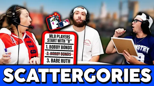 'Video thumbnail for A new twist gets added to MLB Scattegories! (with Jimmy Knorp)'