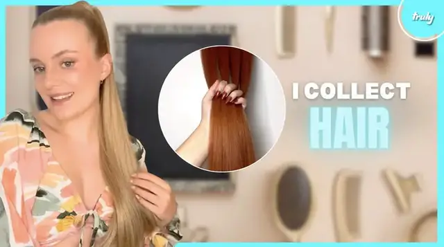 'Video thumbnail for I've Collected 30,000 Strands Of My Own Hair | HOOKED ON THE LOOK'