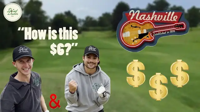 'Video thumbnail for We played a $6 GOLF COURSE in Nashville? || How low can 2 +16 Handicappers go!?'