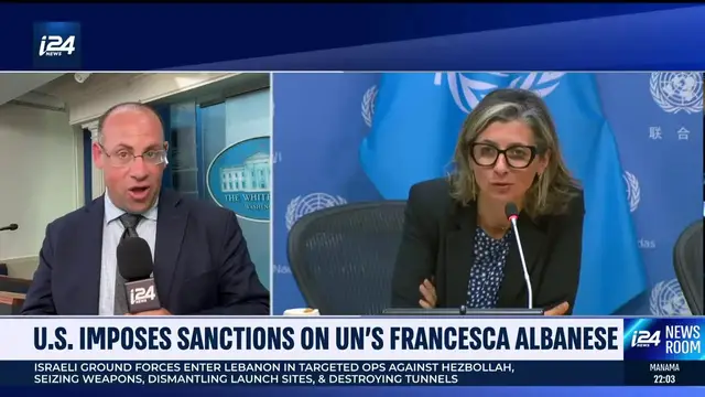 'Video thumbnail for U.S. imposes sanctions on UN's Francesca Albanese'