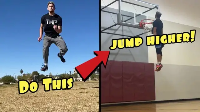 'Video thumbnail for One Week Routine To Jump HIGHER! *Sets and reps included*'