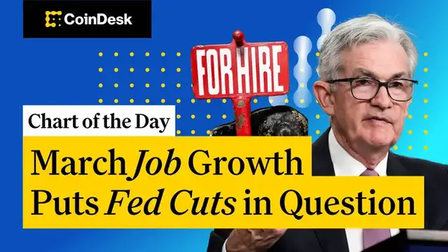 'Video thumbnail for Strong March U.S. Job Growth Puts Fed Cuts in Question'