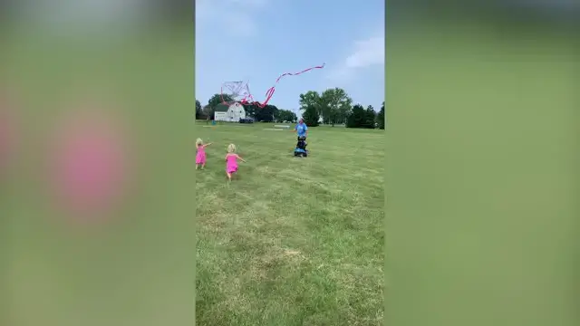 'Video thumbnail for Boy With Special Needs Celebrates Getting Kite Off The Ground For First Time | Happily TV'