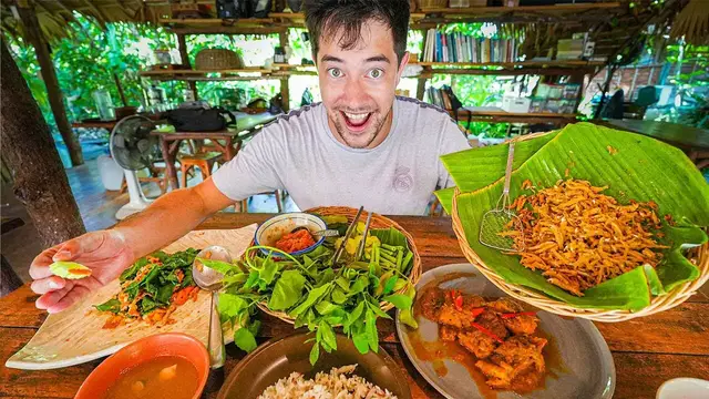 'Video thumbnail for Thai Food in LEAST VISITED Town in Thailand  UNSEEN Fishing in Phatthalung!'