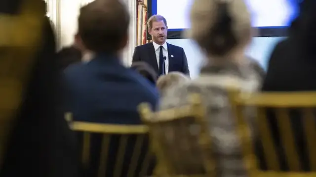 'Video thumbnail for Prince Harry visits Angola in repeat of Diana's iconic 1997 trip.'