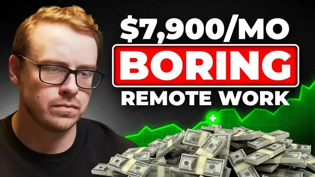 'Video thumbnail for shane hummus: boring but reliable remote jobs companies desperately need filled'