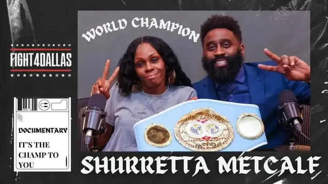 'Video thumbnail for law nation sports: undefeated shurretta 'chiccn mf champ' metcalf runs dallas boxing scene!'