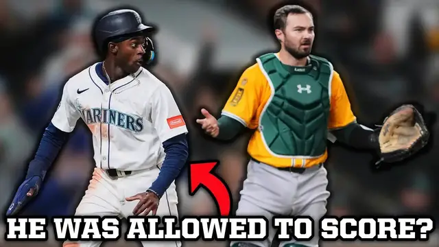 'Video thumbnail for A's manager Mark Kotsay wants to review two plays at once, a breakdown'