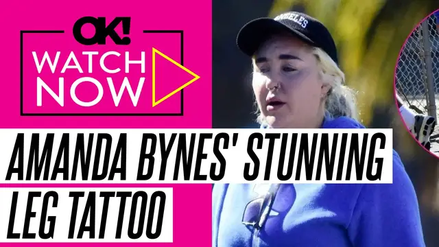 'Video thumbnail for Amanda Bynes Sports New Leg Tattoo During Rare Outing: Photos'