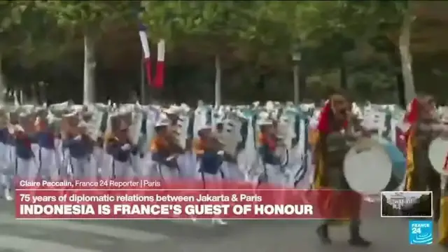 'Video thumbnail for France Bastille Day: Indonesia opens military parade as the guest of honour'