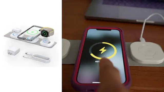 'Video thumbnail for Magnetic Foldable Wireless Charging Station Review'