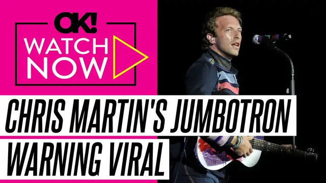 'Video thumbnail for Coldplay's Chris Martin Issues Cheeky Warning About Jumbotron After Astronomer CEO Scandal Blows Up'